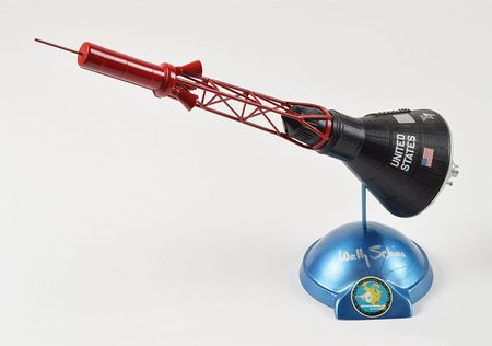 Lot #6188 Wally Schirra Signed Sigma 7 Model - Image 1