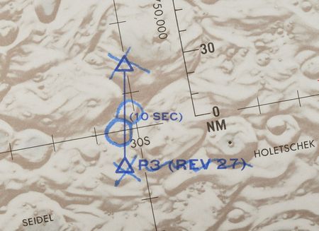 Lot #6522 Dave Scott's Lunar Orbit Flown Apollo 15 Photography Chart  - Image 4