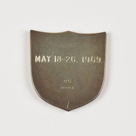 Lot #6315 Tom Stafford's Apollo 10 Flown Robbins Medallion - Image 2