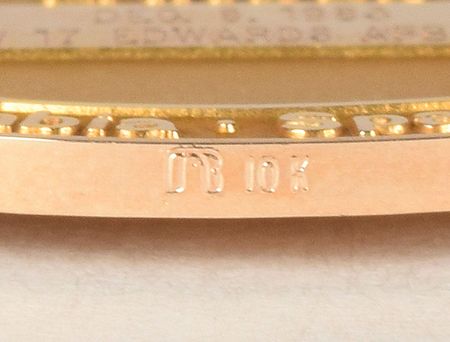 Lot #6708  STS-9 Flown 10K Gold Robbins Medal - Image 5