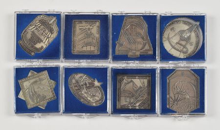 Lot #6685 Collection of (109) Space Shuttle Robbins Medallions - Image 5