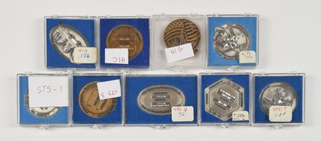 Lot #6685 Collection of (109) Space Shuttle Robbins Medallions - Image 6