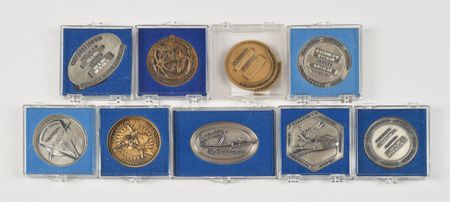 Lot #6685 Collection of (109) Space Shuttle Robbins Medallions - Image 7