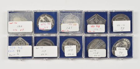 Lot #6685 Collection of (109) Space Shuttle Robbins Medallions - Image 10