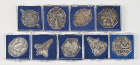 Lot #6685 Collection of (109) Space Shuttle Robbins Medallions - Image 13