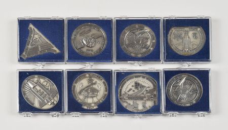 Lot #6685 Collection of (109) Space Shuttle Robbins Medallions - Image 14