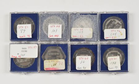 Lot #6685 Collection of (109) Space Shuttle Robbins Medallions - Image 17