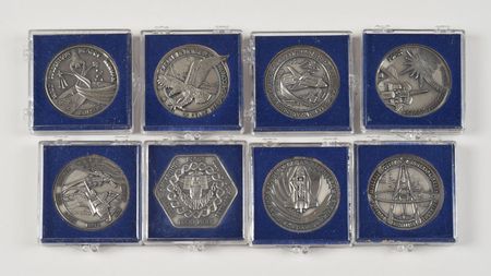 Lot #6685 Collection of (109) Space Shuttle Robbins Medallions - Image 18