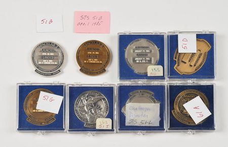 Lot #6685 Collection of (109) Space Shuttle Robbins Medallions - Image 19