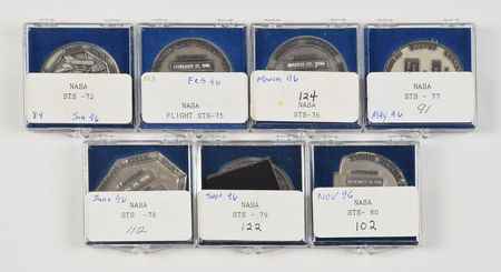 Lot #6685 Collection of (109) Space Shuttle Robbins Medallions - Image 22