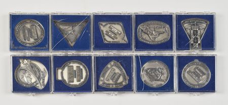 Lot #6685 Collection of (109) Space Shuttle Robbins Medallions - Image 25