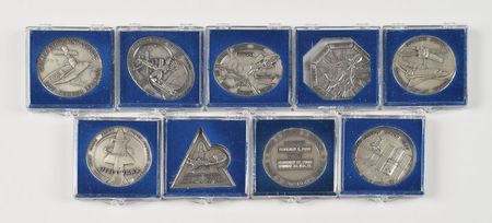 Lot #6685 Collection of (109) Space Shuttle Robbins Medallions - Image 27