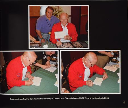 Lot #6324 Buzz Aldrin's Apollo 11 Lunar Surface-Flown Double Star Chart - Image 5