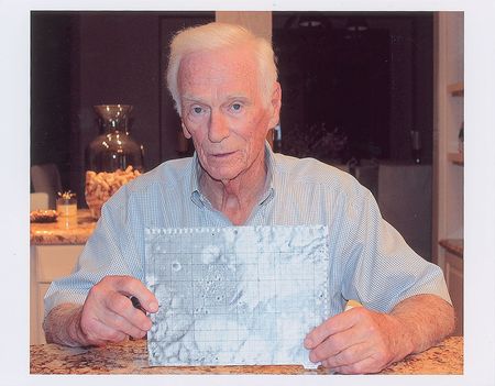 Lot #6590 Gene Cernan's Apollo 17 Lunar Surface-Used Rover Map - Image 5