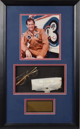 Lot #6619 Bill Pogue's Skylab 4 Flown Glasses - Image 1