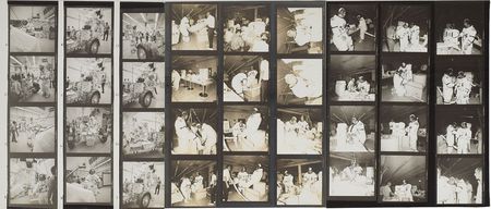 Lot #6587  Apollo 17 Group of (3) Contact Sheets - Image 1