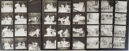 Lot #6585  Apollo 17 Group of (3) Backup Crew Contact Sheets - Image 1
