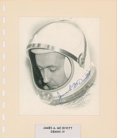 Lot #6149  Gemini 4 Signed Photographs - Image 1