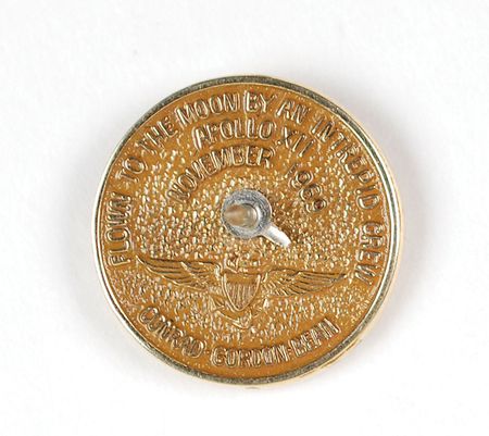 Lot #6404  Apollo 12 Flown Tie Tack - Image 2