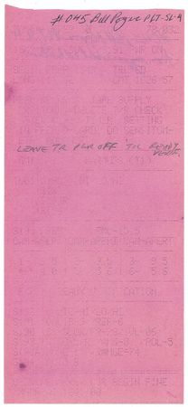 Lot #6618 Bill Pogue Signed Skylab Teleprinter Message - Image 3