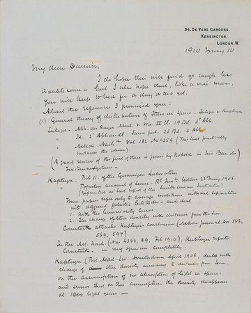 Lot #6028 David Gill Autograph Letter Signed - Image 1
