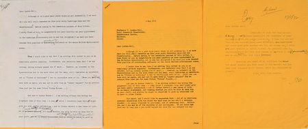Lot #6034 Donald Lynden-Bell Autograph Letter Signed - Image 3