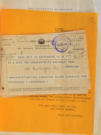 Lot #6037 Bengt Stromgren Group of (11) Letters - Image 6