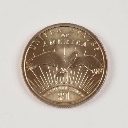 Lot #6248 Daniel Carr 2019 and 2001 Apollo Dollars - Image 4