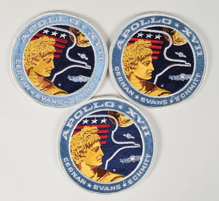 Lot #6589  Apollo 17 Patch Set - Image 1