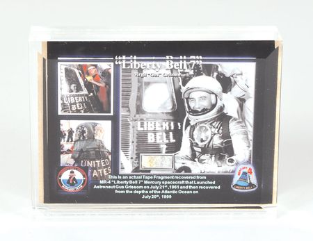 Lot #6103  Liberty Bell 7 Flown Fragment - Image 1