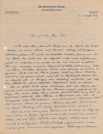 Lot #6039 Georg Hermann Struve Autograph Letter Signed - Image 1
