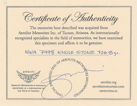 Lot #6018  Northwest Africa Stone Meteorite - Image 4