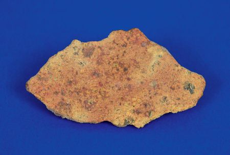 Lot #6020  Northwest Africa Stone Diogenite Meteorite Slice - Image 1