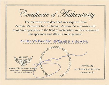 Lot #6023  Chelyabinsk Stone Meteorites - Image 3