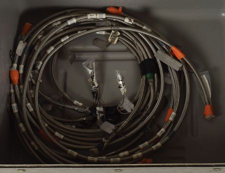 Lot #6681  Space Shuttle Orbiter Flush Control Panel, Interface Unit, and Insulation Blanket - Image 7