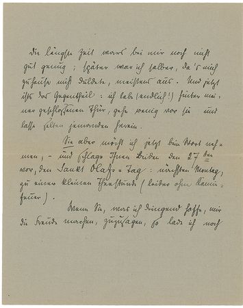 Lot #84 Rainer Maria Rilke Handwritten Letter Signed - Image 2