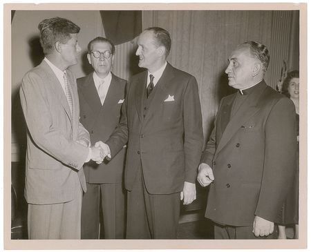 Lot #19 John F. Kennedy Pair of Original Photographs - Image 1