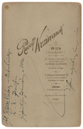 Lot #732 Johannes Brahms: Rare oversized portrait of Brahms - Image 2