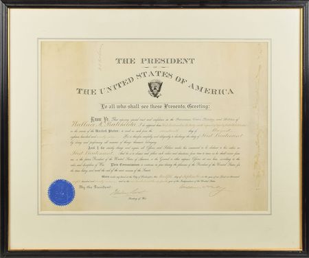 Lot #336 William McKinley Signed Document - Image 1
