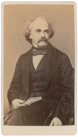 Lot #172 Nathaniel Hawthorne and Ralph Waldo Emerson Carte-De-Visite Photograph - Image 2