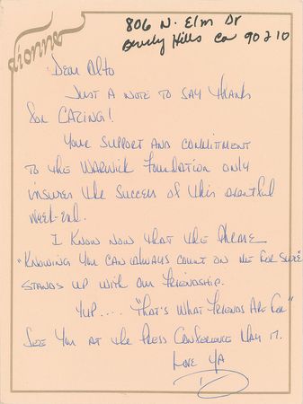 Lot #939 Sammy Davis, Jr: The personal collection of Mr. and Mrs. Sammy Davis, Jr. - Image 15