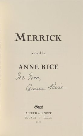 Lot #224 Anne Rice - Image 5