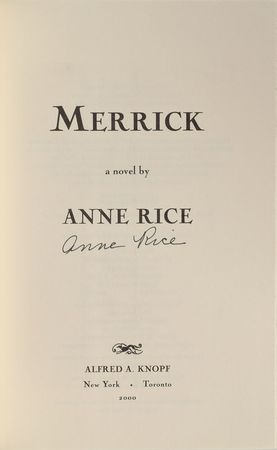 Lot #224 Anne Rice - Image 7
