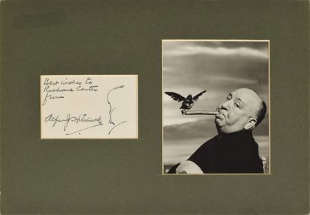 Lot #913 Alfred Hitchcock Sketch - Image 1