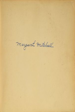 Lot #75 Margaret Mitchell: Scarce uninscribed first printing of Gone With the Wind - Image 1