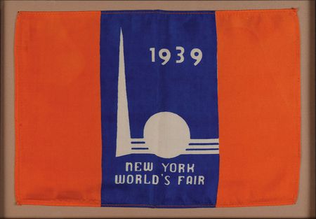 Lot #570 Howard Hughes: Airmail cover and flag carried on Hughes's 1938 around-the-world flight - Image 2