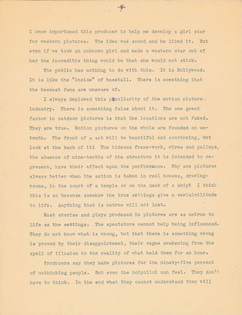 Lot #167 Zane Grey Manuscript - Image 4