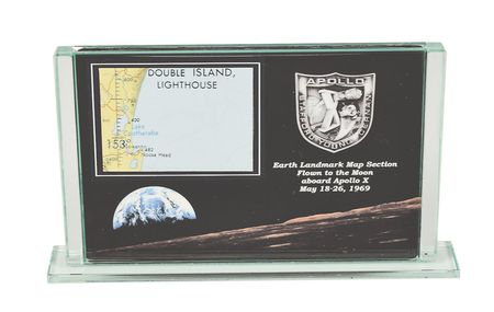 Lot #600 Apollo 10 Flown Map Segment - Image 1