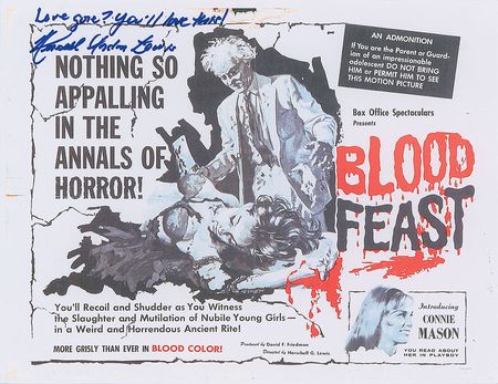 Lot #968 Herschell Gordon Lewis - Image 2