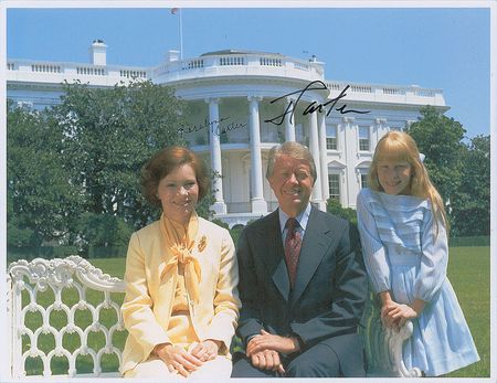 Lot #311 Jimmy and Rosalynn Carter Signed Photographs - Image 4